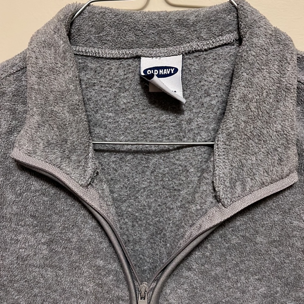 Women’s OLD NAVY Sweater Collared Vest, Heather Gray, Size Small - Picture 5 of 5
